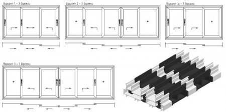 Подъемно-раздвижные алюминиевые двери ALT GS 106; 701-07-79; https://komfortbalkon.ru/doors