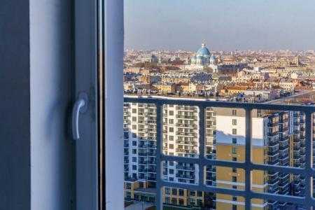 Видовые квартиры - панорамное остекление балконов, лоджий террас в видовых квартирах Санкт-Петербурга. Панорамные окна. Замена холодного остекления на тёплое без изменения фасада дома. Отделка балконов "под ключ". Престиж Балкон