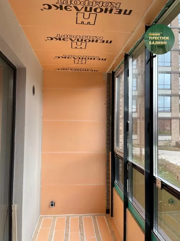 Утепление балкона в ЖК Astra Marine (Астра Марин)