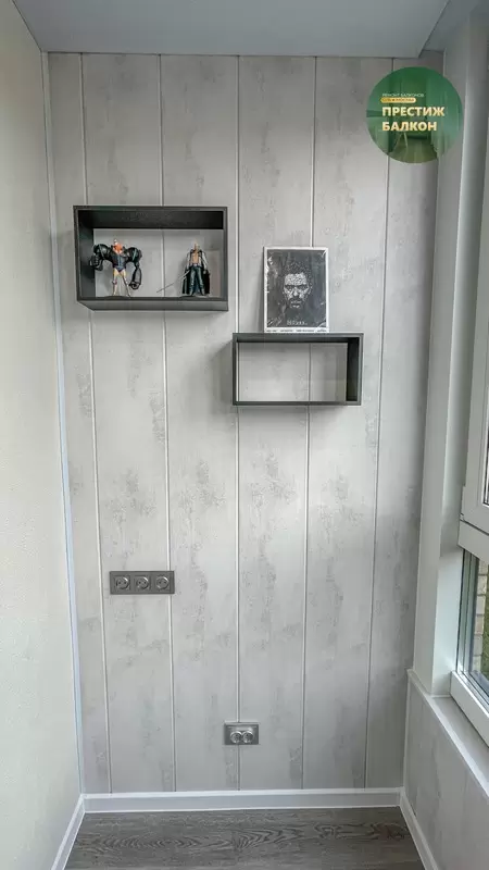 Отделка балкона в ЖК Astra Marine (Астра Марин)