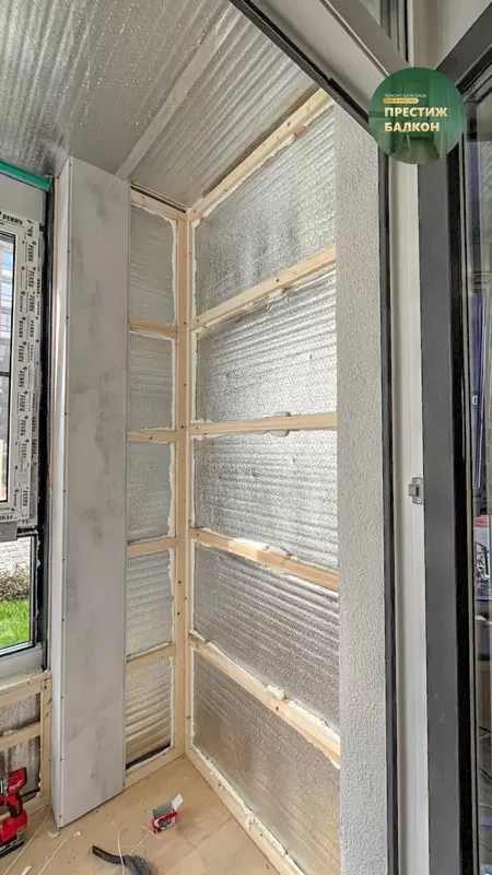 Отделка балкона в ЖК Astra Marine (Астра Марин)