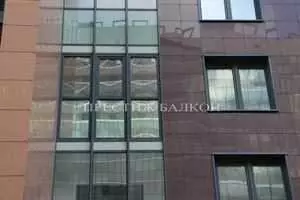 Замена холодного остекления Авангард на теплое ООО Престиж балкон СПб