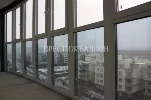 Замена холодного остекления Авангард на теплое 